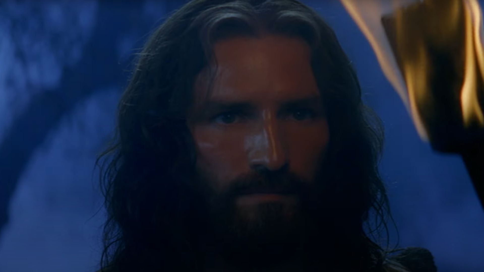 Jesus (Jim Caviezel) in The Passion of the Christ