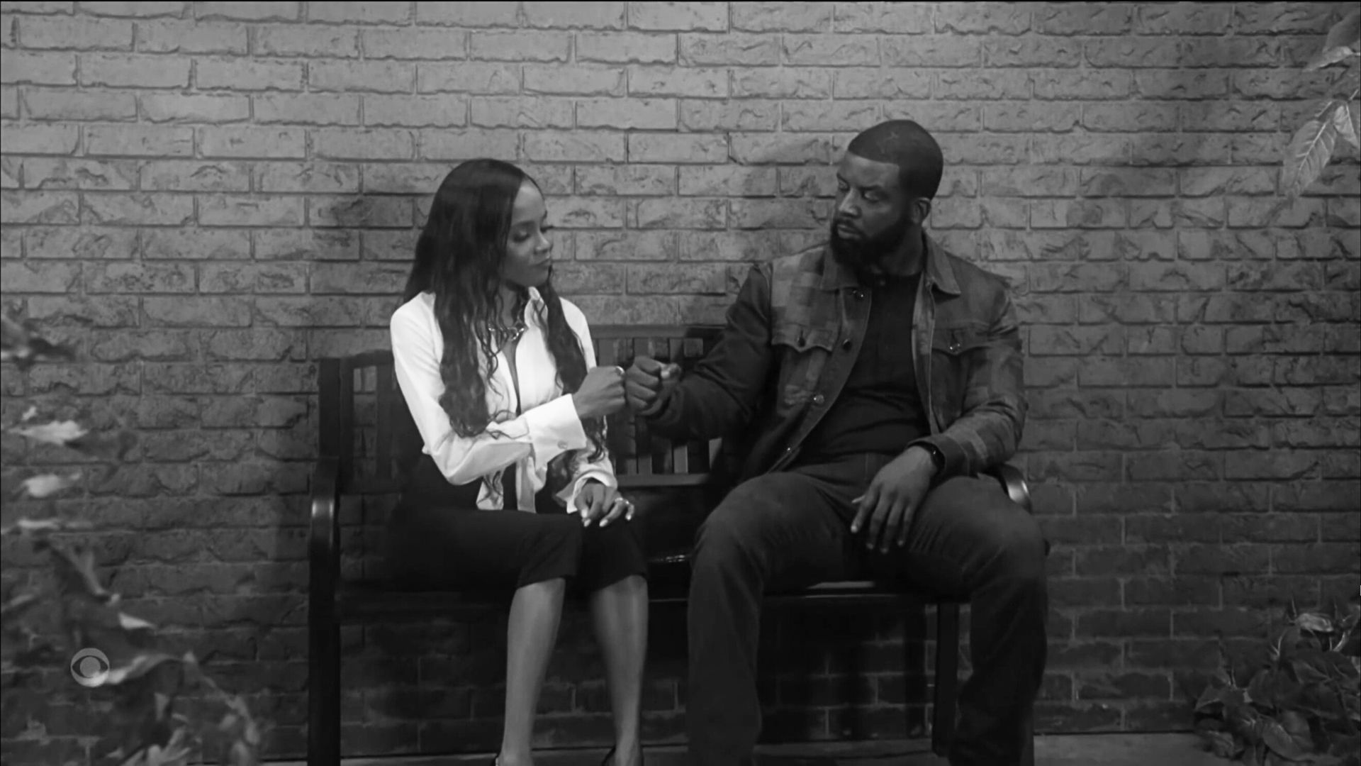 Beyond the Gates: Randy and Hayley are partners in the long game grifting business | Image: CBS