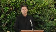 Eric (Greg Vaughan) spoke eloquently at John's memorial on Days of our Lives | Image: JPI