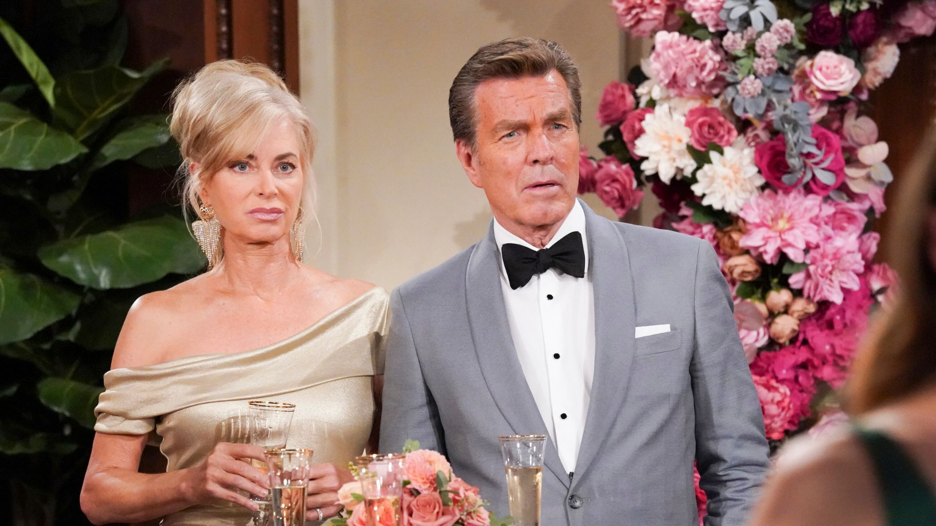Eileen Davidson (Ashley) and Peter Bergman (Jack) on The Young and the Restless | Image: JPI