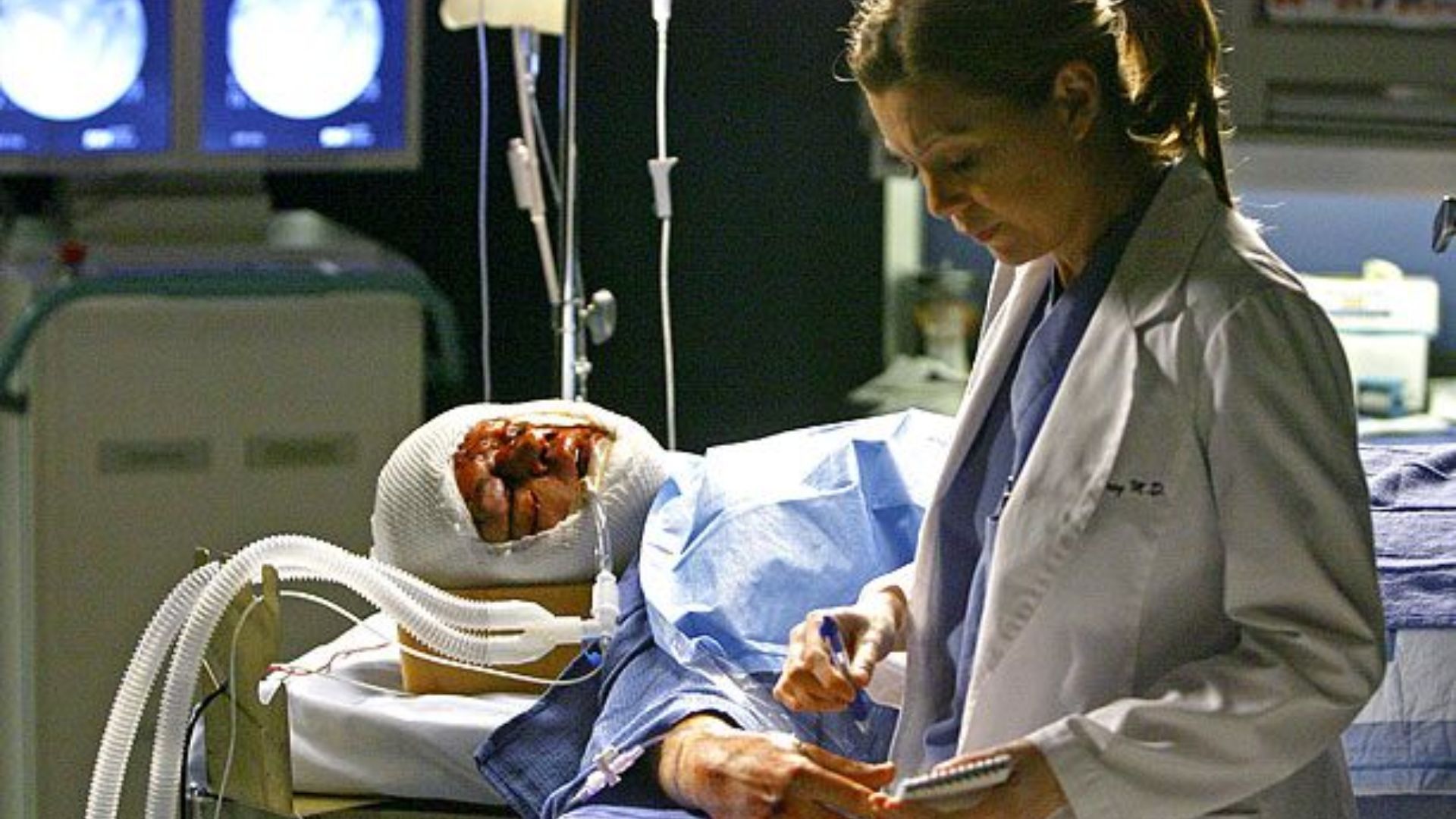 George O&#039;Malley&#039;s death scene in Grey&#039;s Anatomy | Image via ABC