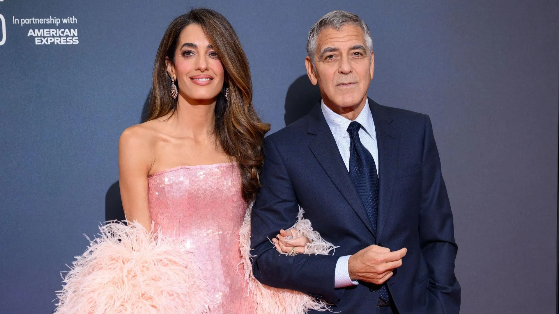 George Clooney and Amal Clooney (Image via Getty)