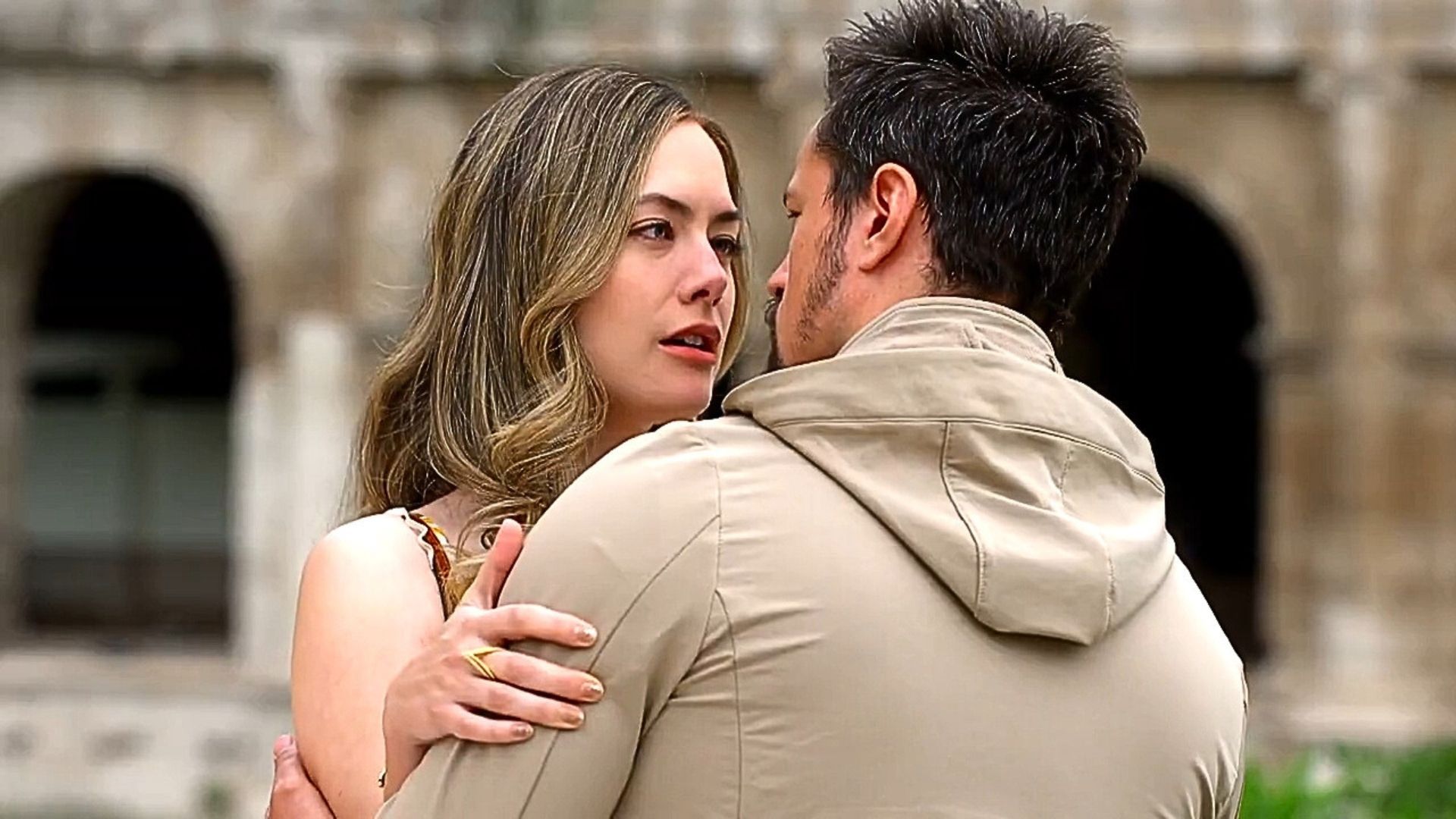 Annika Noelle and Matthew Atkinson as Hope and Thomas on The Bold and the Beautiful | Image: CBS 