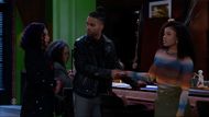 Kat had had territorial rights to Tomás, but she leveled up trying to throw cold water on Eva and Izaiah on Beyond the Gates | Image: CBS