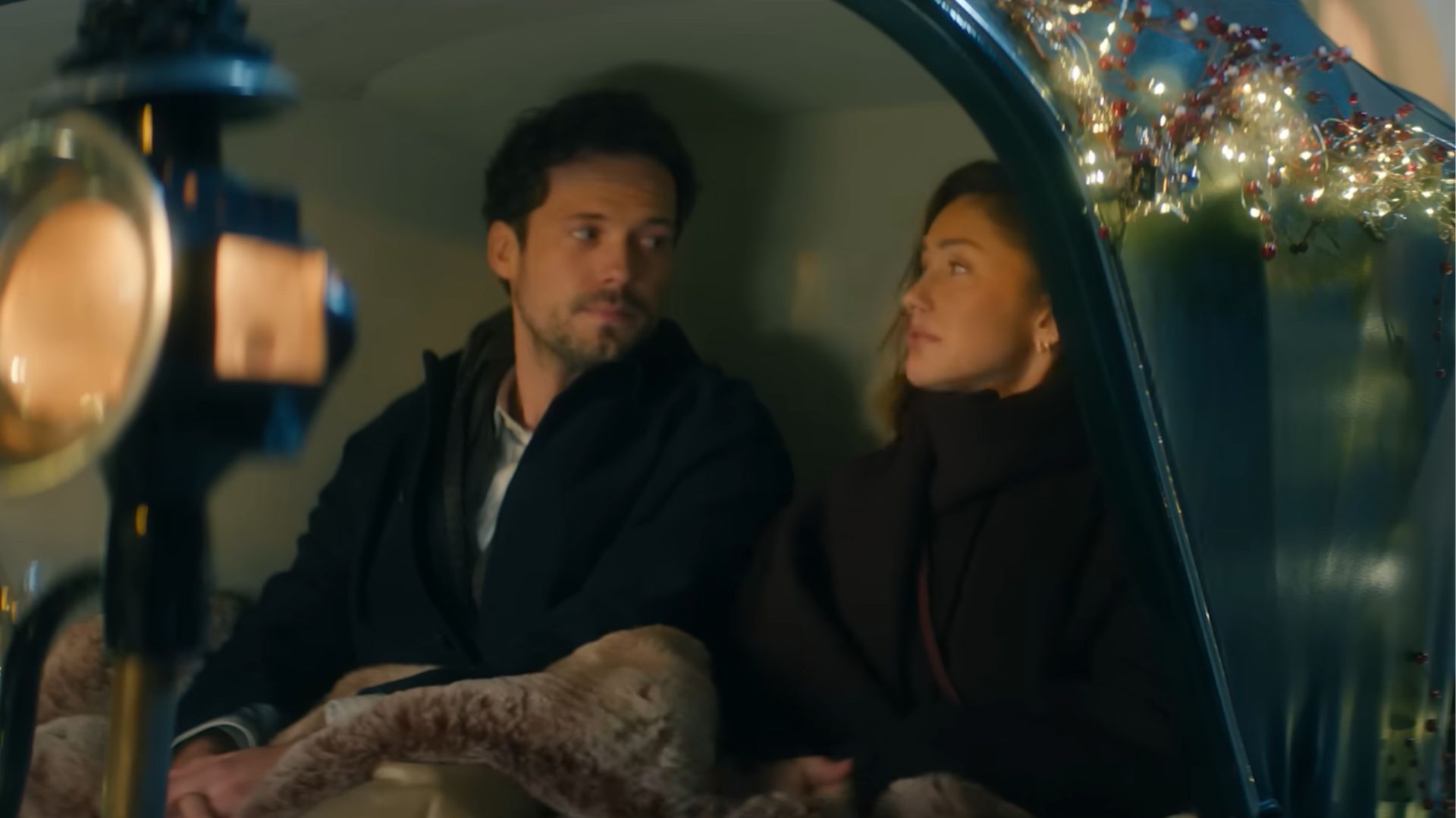 A still from Champagne Problems