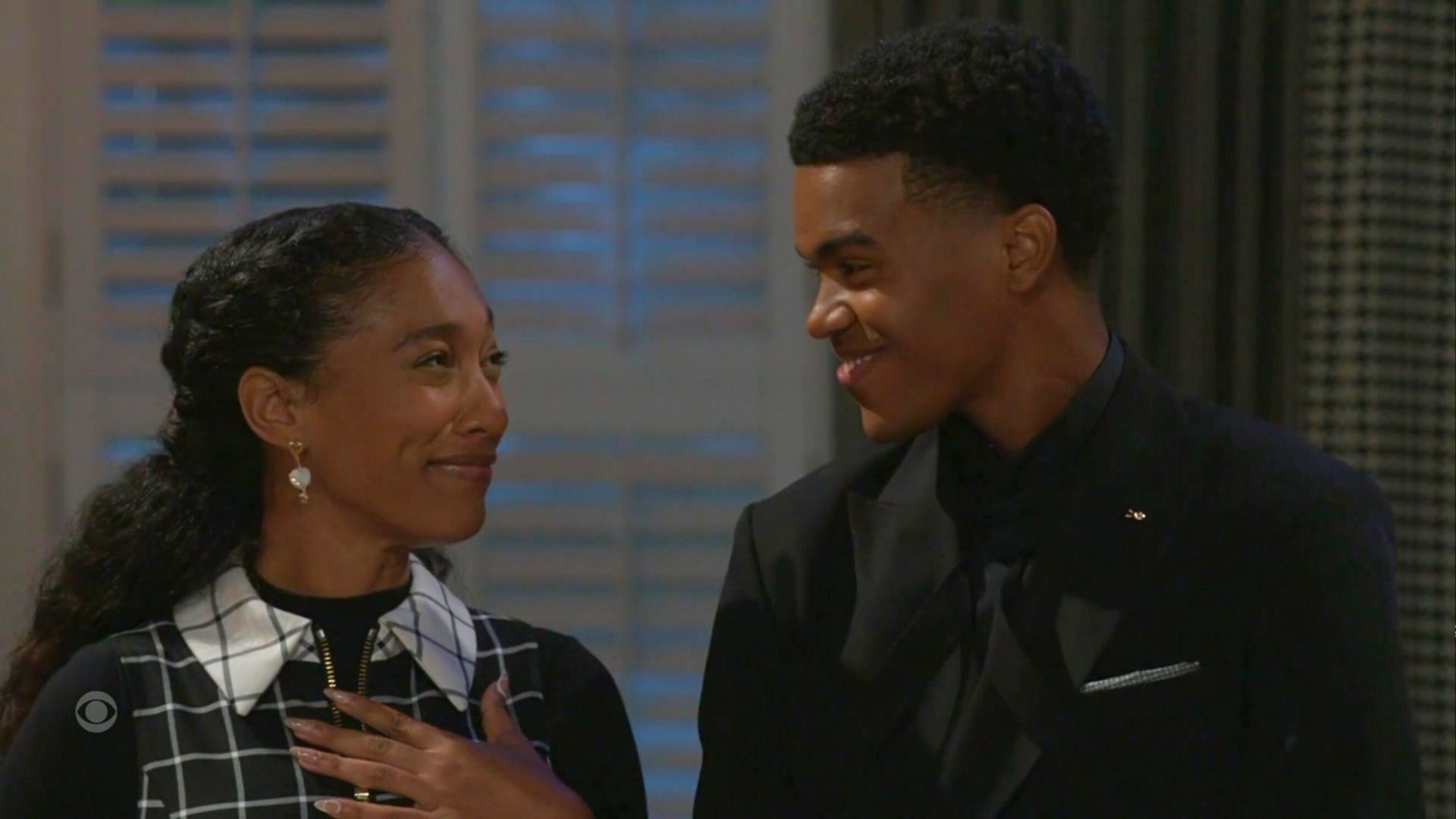 Beyond the Gates: Samantha and Tyrell couldn&#039;t be happier | Image: CBS