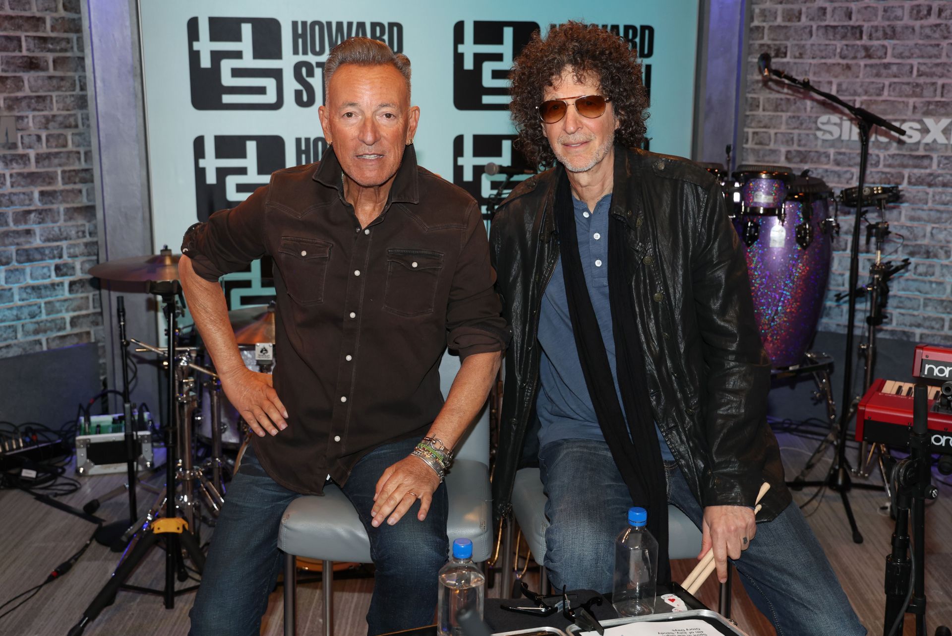 Bruce Springsteen And The E Street Band Appear On SiriusXM&#039;s &#039;The Howard Stern Show&#039; - Source: Getty