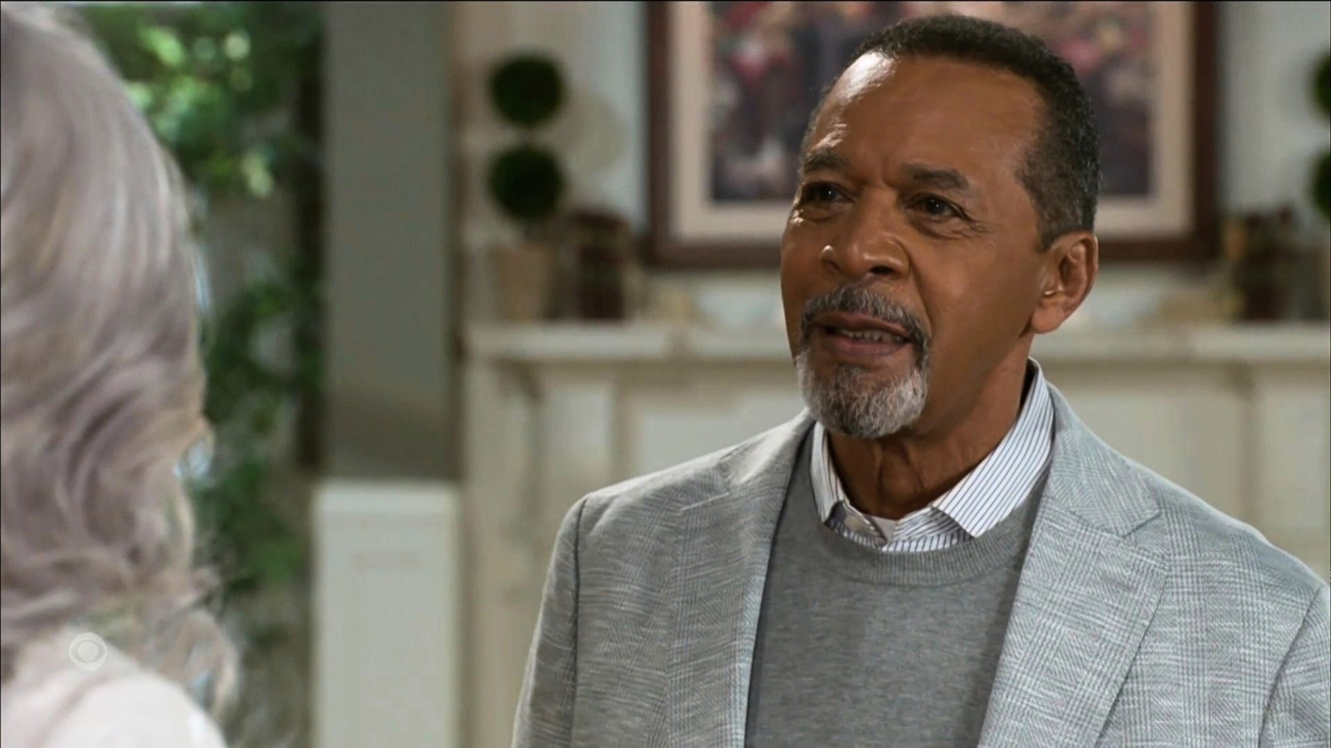 Beyond the Gates: Vernon tries to explain his conversation he hid from Anita | Image: CBS
