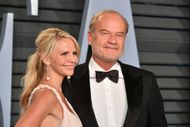 Kelsey Grammer with Kayte Walsh. (Image via Getty)