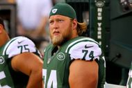 Nick Mangold's everyman persona and unique style quickly made him a fan favorite (Image via Getty)