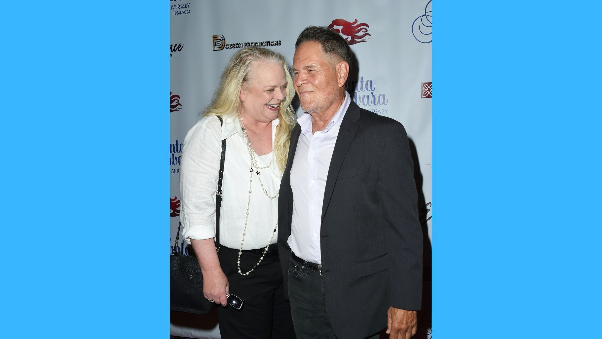 A Martinez, here with Marcy Walker, went on to appear on General Hospital after Santa Barbara ended | Image: JPI