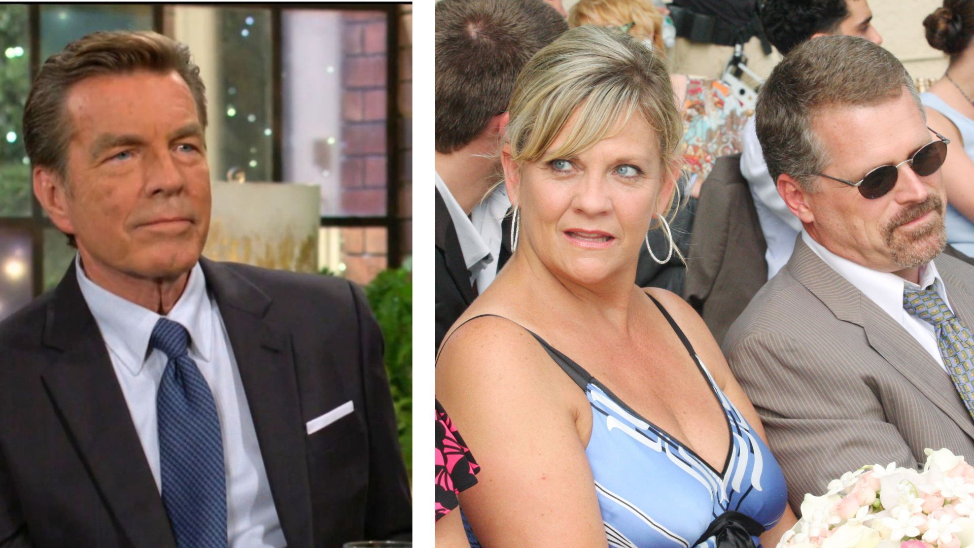 Peter Bergman (Jack) on The Young and the Restless, Kim Zimmer (Reva) and Robert Newman (Josh) on Guiding Light | Image: CBS, JPI