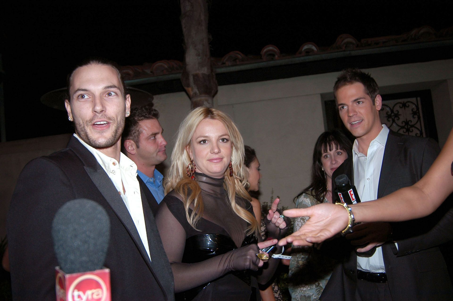 Kevin Federline and Britney Spears at the LG Presents Mariah Carey and Jermaine Dupri&#039;s GRAMMY After Party - Source: Getty