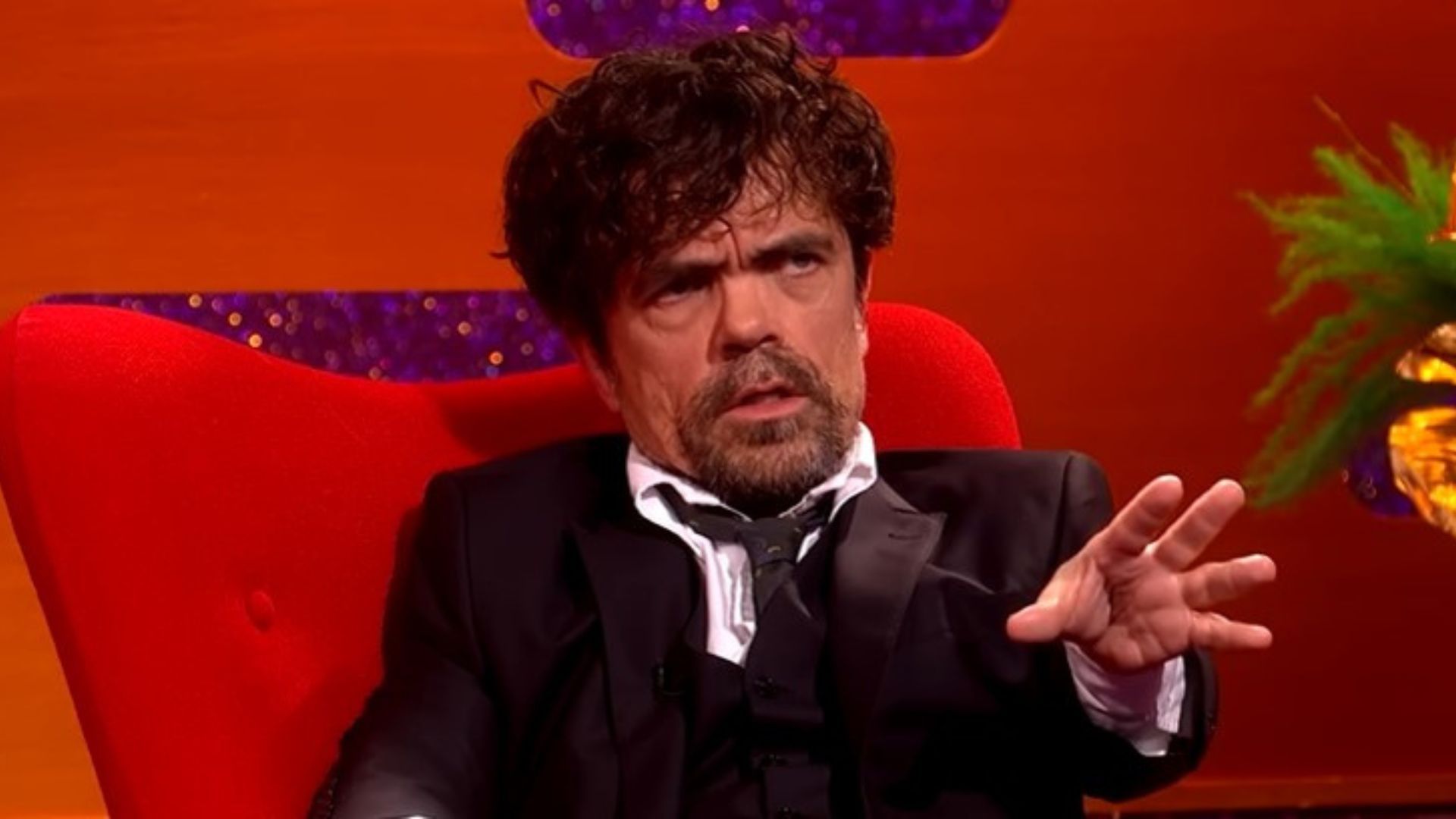 Game of Thrones star Peter Dinklage on The Graham Norton Show | Image source: The Graham Norton Show on YouTube