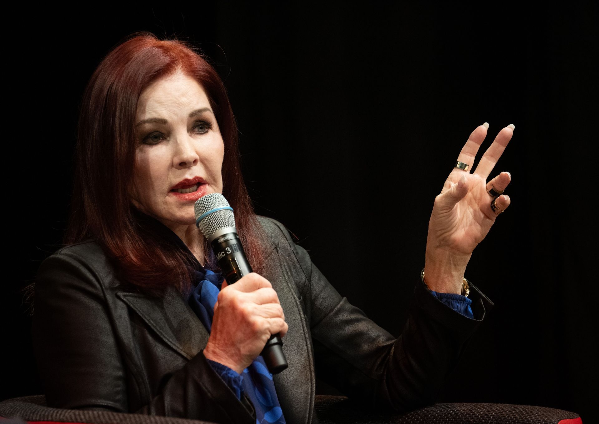 Priscilla Presley... - Source: Getty