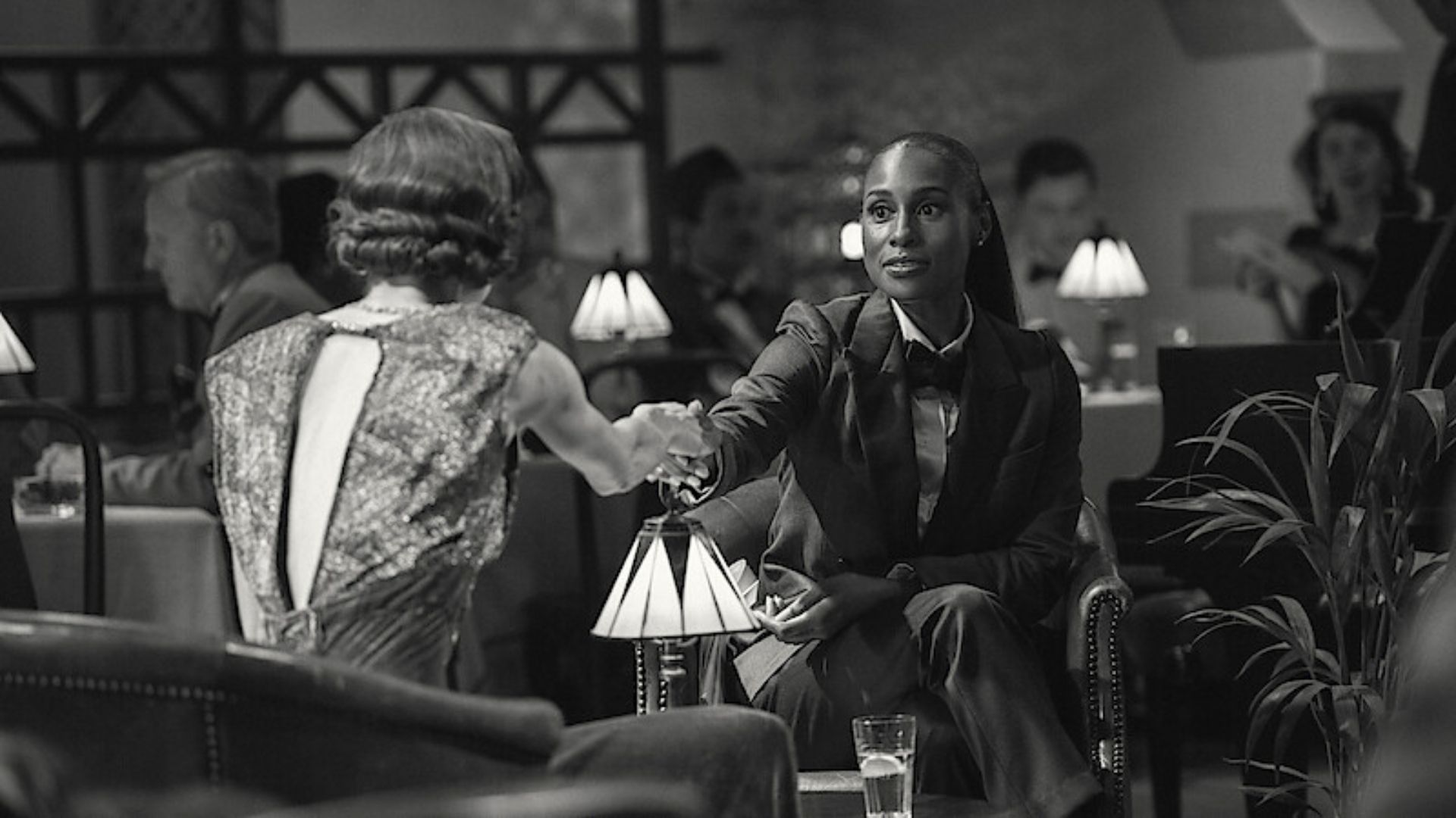 A still from Black Mirror Season 7 Episode Hotel Reverie (Image via Netflix)