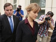 Actress Allison Mack Attends Court Over Sex Trafficking Charges - Source: Getty