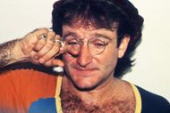 Robin Williams Backstage After 'A VIP Night On Broadway' - Source: Getty