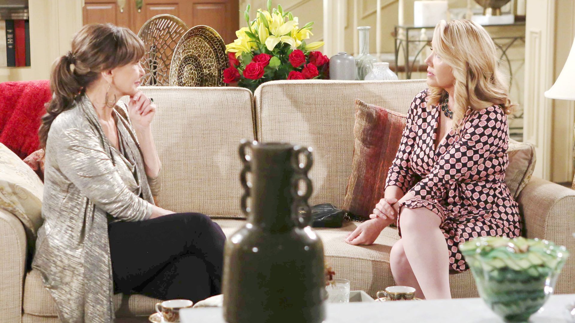 Jill (Jess Walton) and Nikki (Melody Thomas Scott) have unfinished business on The Young and the Restless | Image: JPI