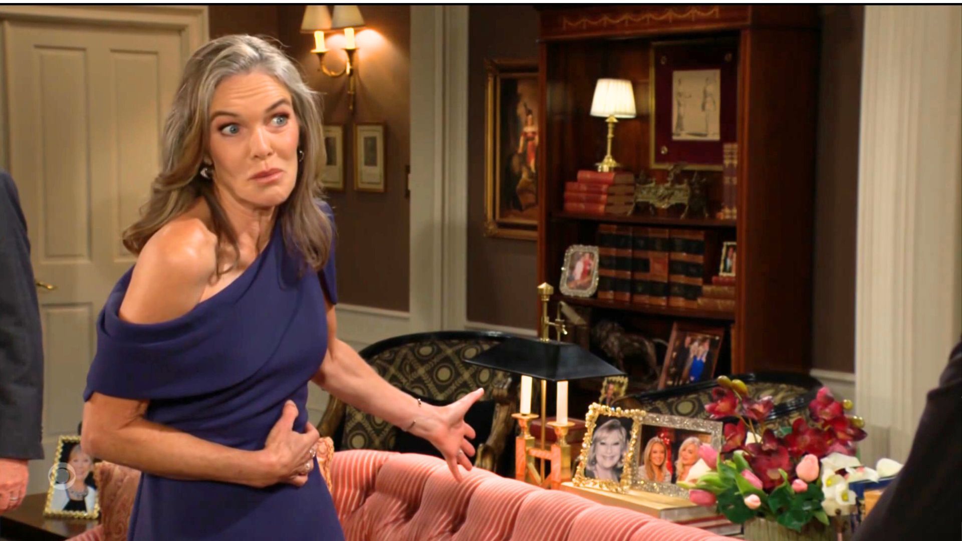Diane (Susan Walters) wondered if Cane had more to say than &quot;Oops?&quot; on The Young and the Restless | Image: CBS