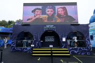 A general view of the KPop Demon Hunters themed zone at Everland on September 30, 2025 in Yongin, South Korea. The park opened a new themed zone on 26 September, in collaboration with Netflix, which features attractions inspired by the animated feature film KPop Demon Hunters | Image via: Getty