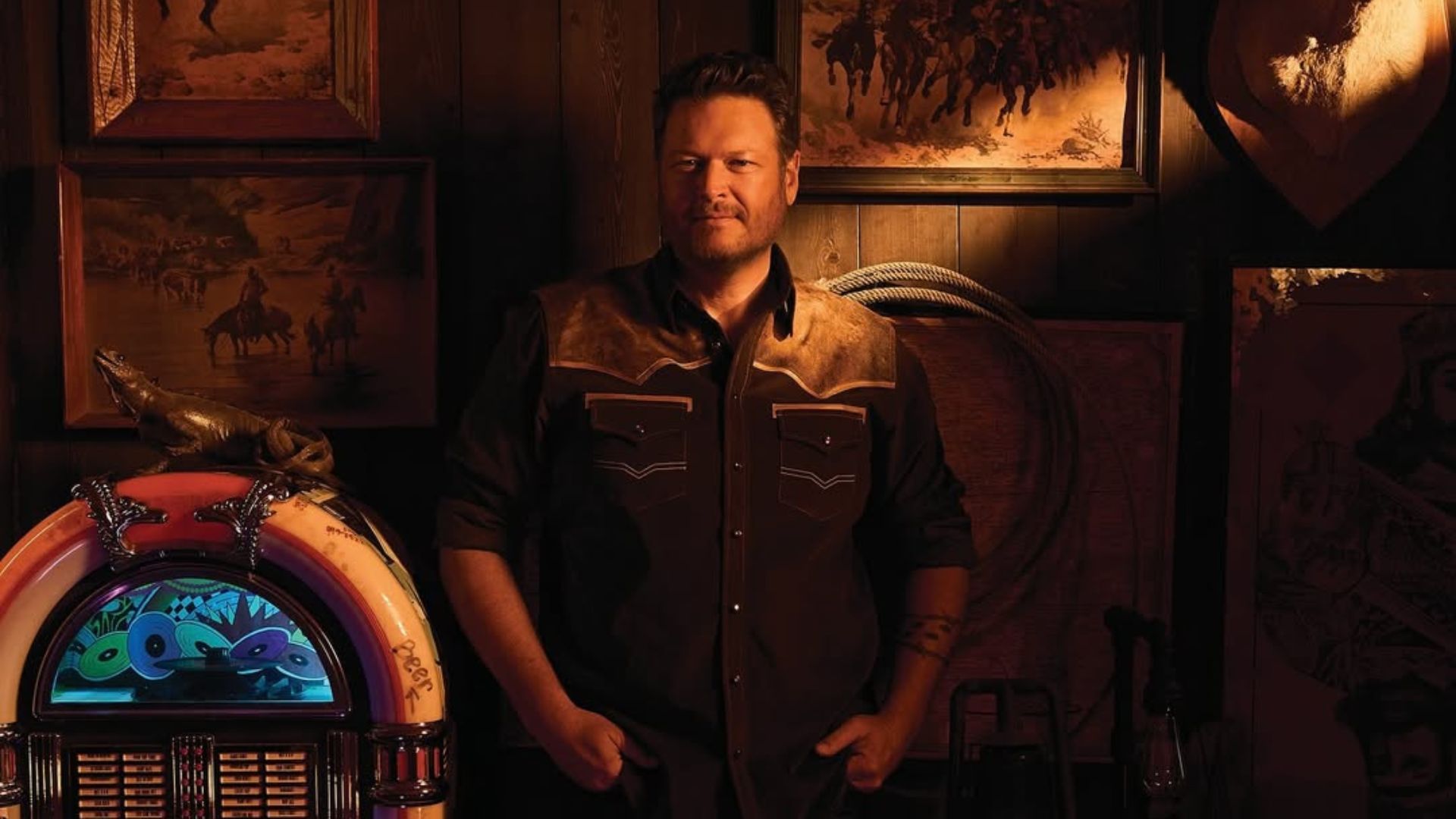 Blake shelton from The Road | Image via Instagram/ @blakeshelton