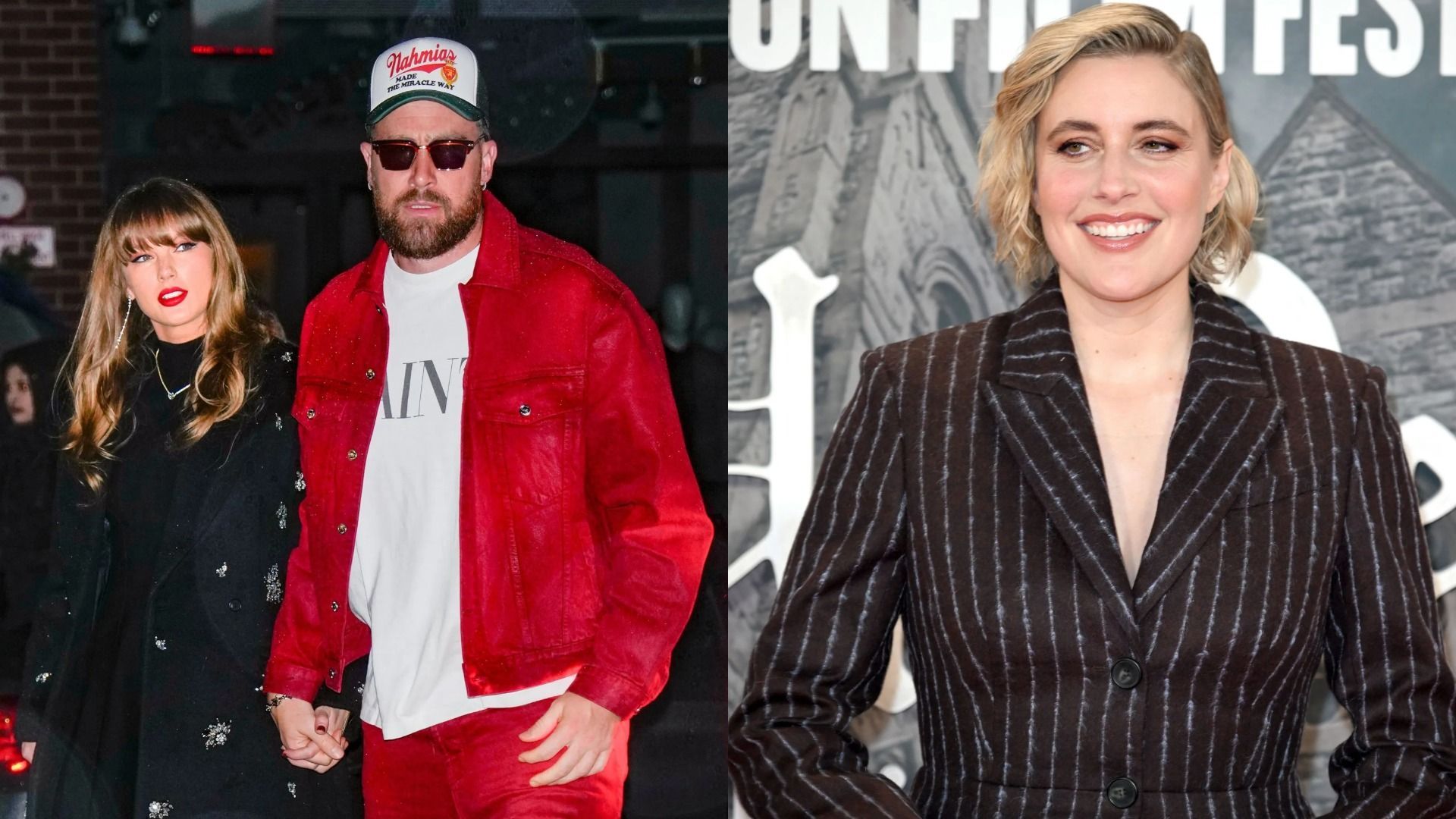 Taylor Swift recalls Travis Kelce&rsquo;s hilarious Greta Gerwig mix-up (Image via Getty)