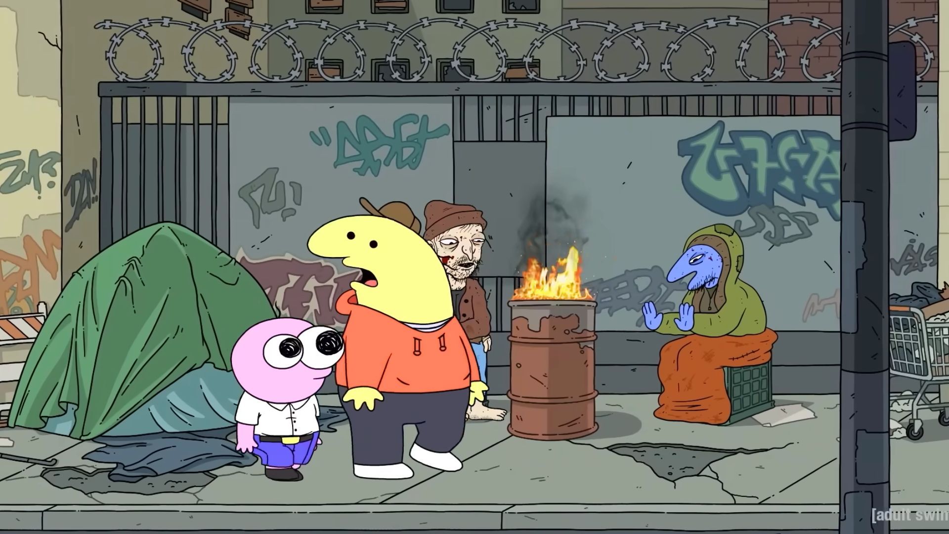 Smiling Friends | Image via YouTube/Adult Swim