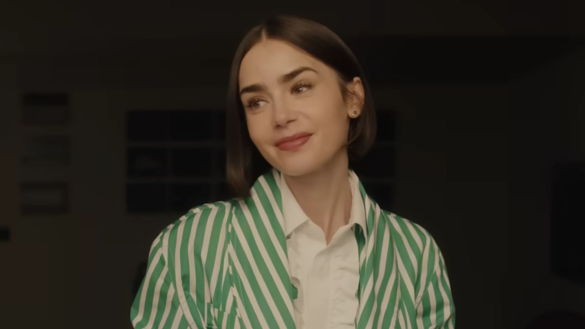 Emily in Emily in Paris Season 5 (Screenshot from YouTube/@Netflix)