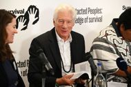 Actor Richard Gere Speaks At Survival International Event On Uncontacted Indigenous People - Source: Getty