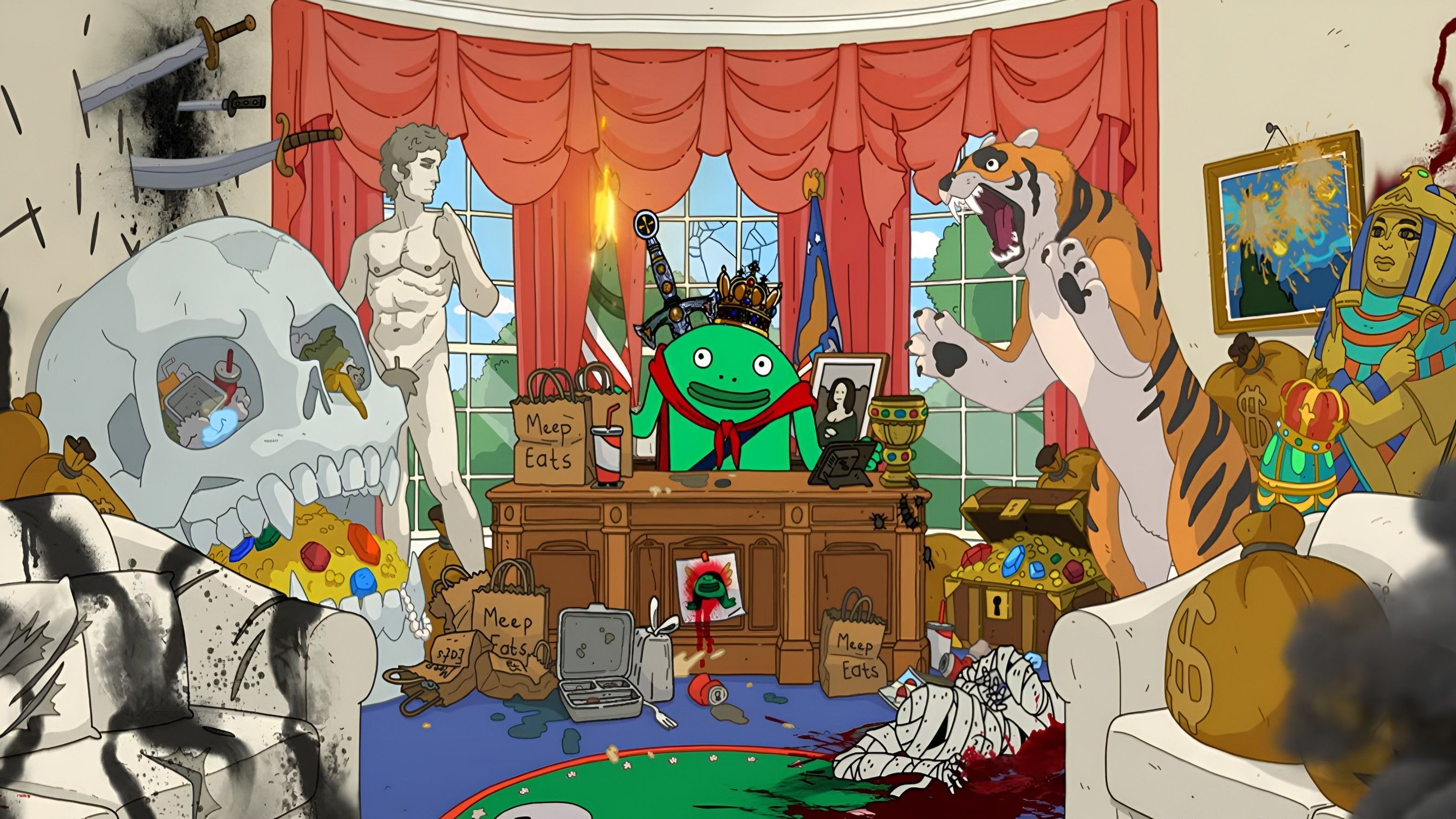 Smiling Friends ( Image via Youtube / Adult Swim )