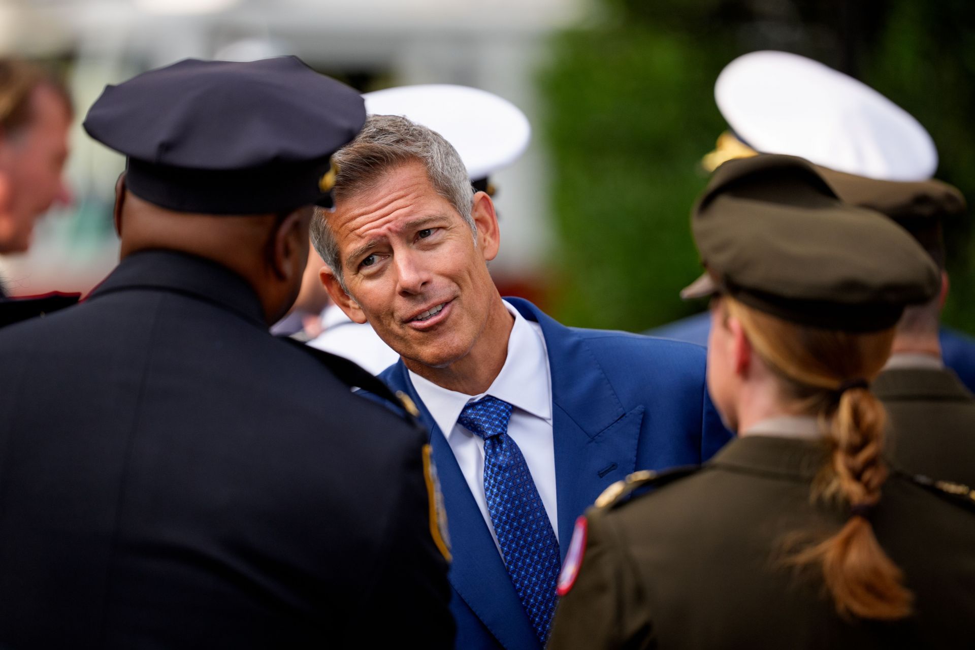 President Trump Attends Pentagon Ceremony On 24th Anniversary Of 9/11 - Source: Getty