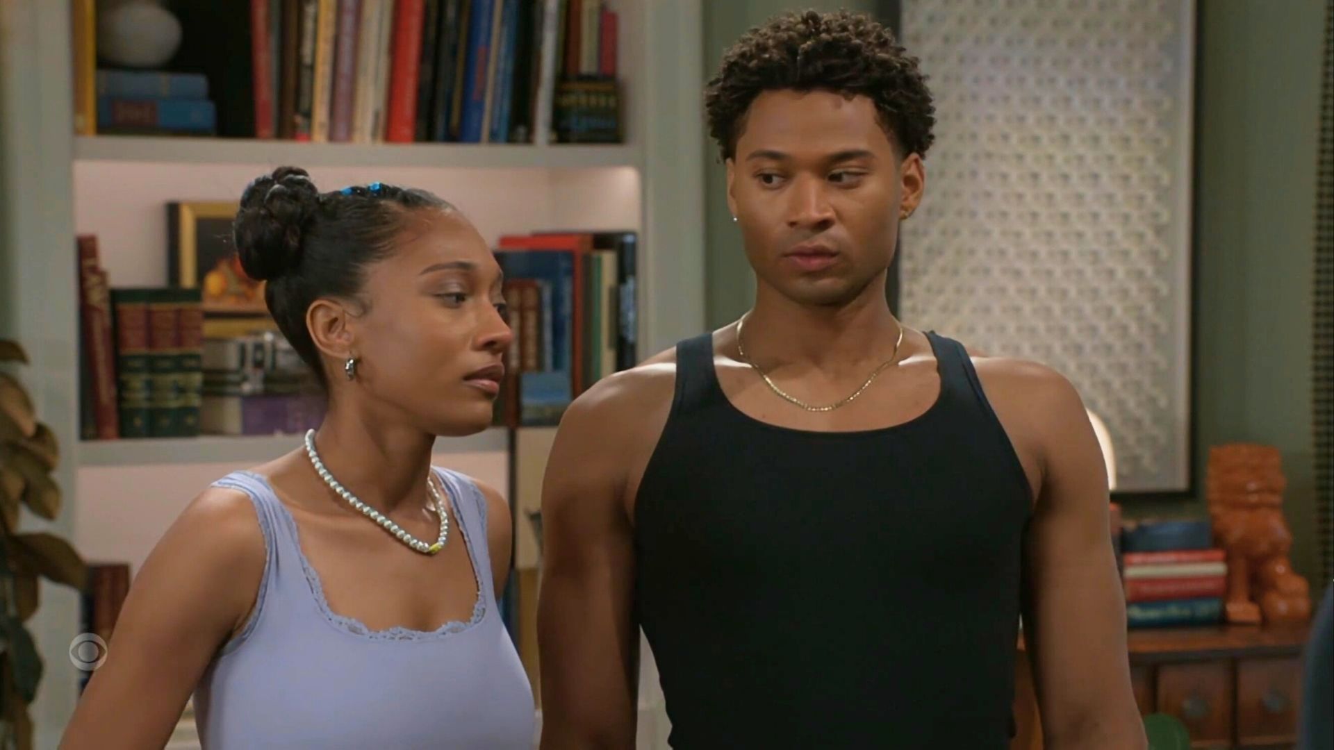 Beyond the Gates: Samantha and her soon to be ex boyfriend | Image: CBS