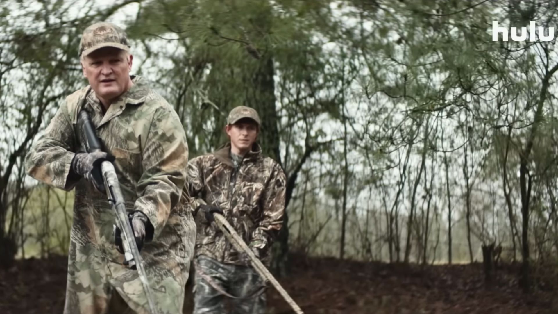 A still from the Murdaugh murders trailer (Image via YouTube/ Hulu)