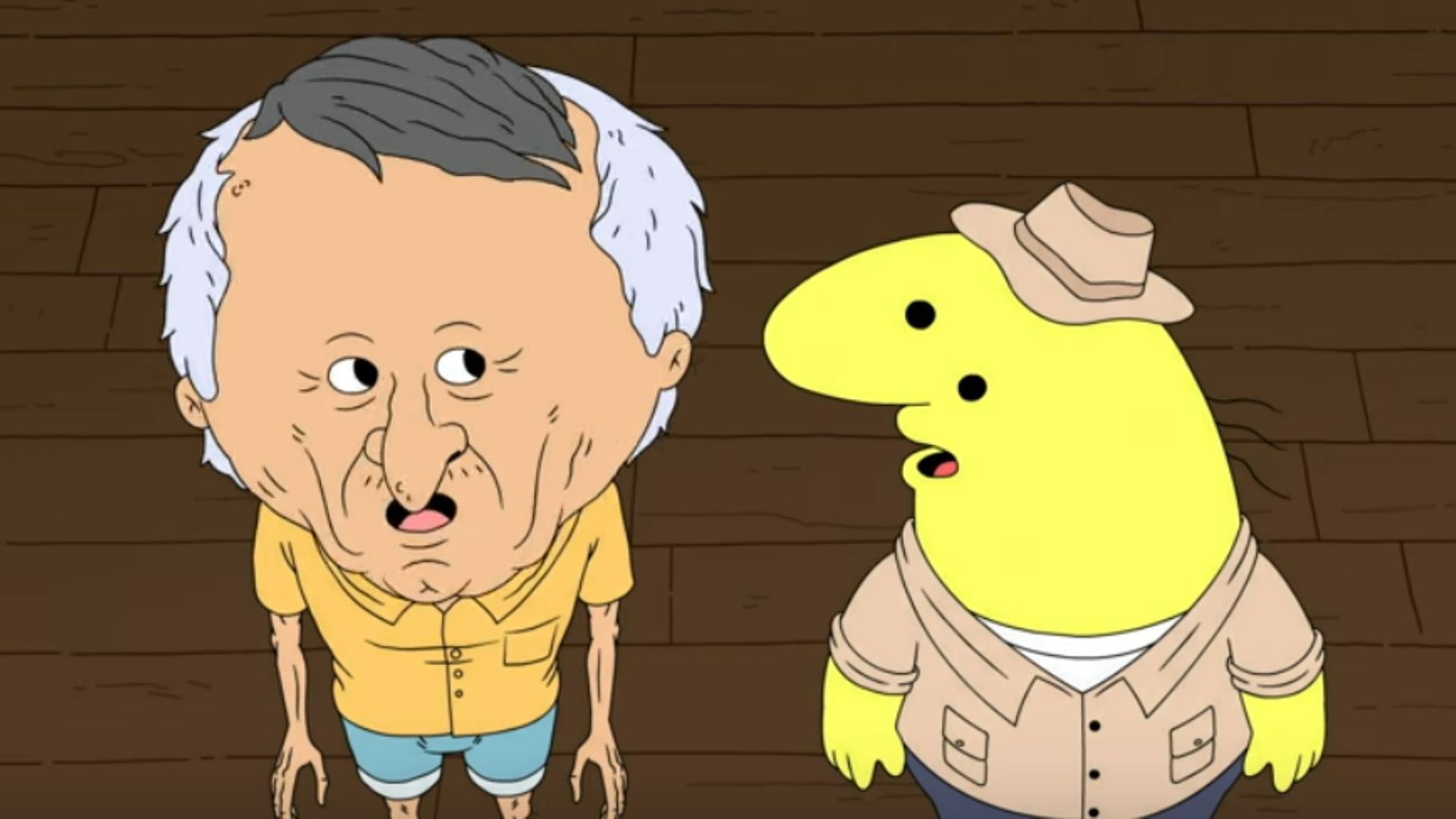 A still from Smiling Friends | SEASON 3 TRAILER | (Image Via: Adult Swim, YouTube)