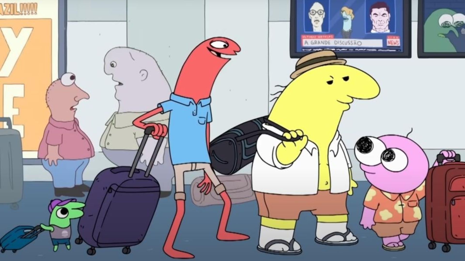 Glep - The small green character | Image via Adult Swim