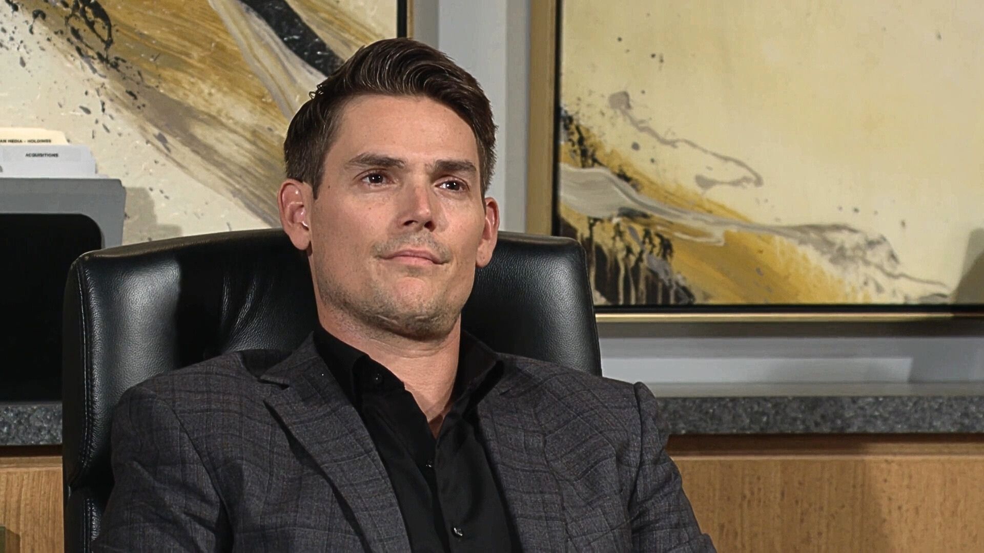 Mark Grossman as Adam Newman on The Young and the Restless | Image: CBS