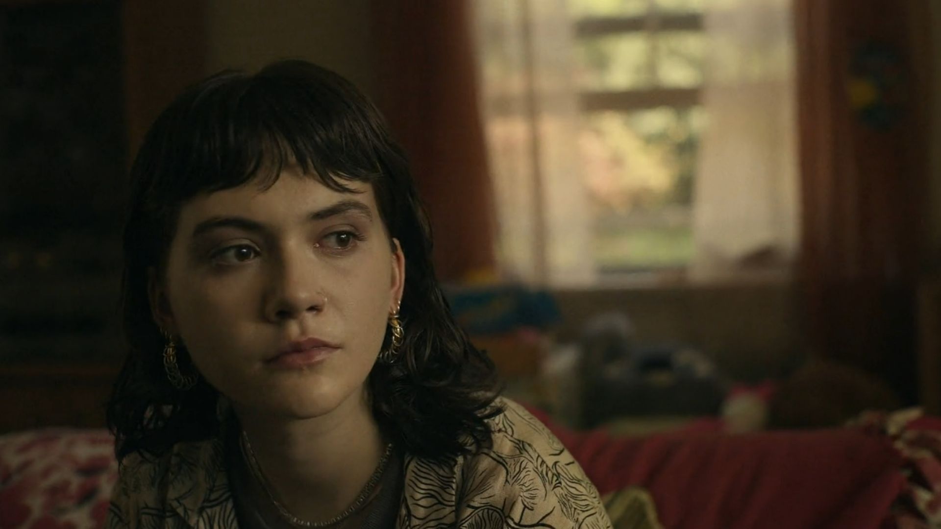 Emilia Jones in the finale of Task. (Image Via: HBO Max)