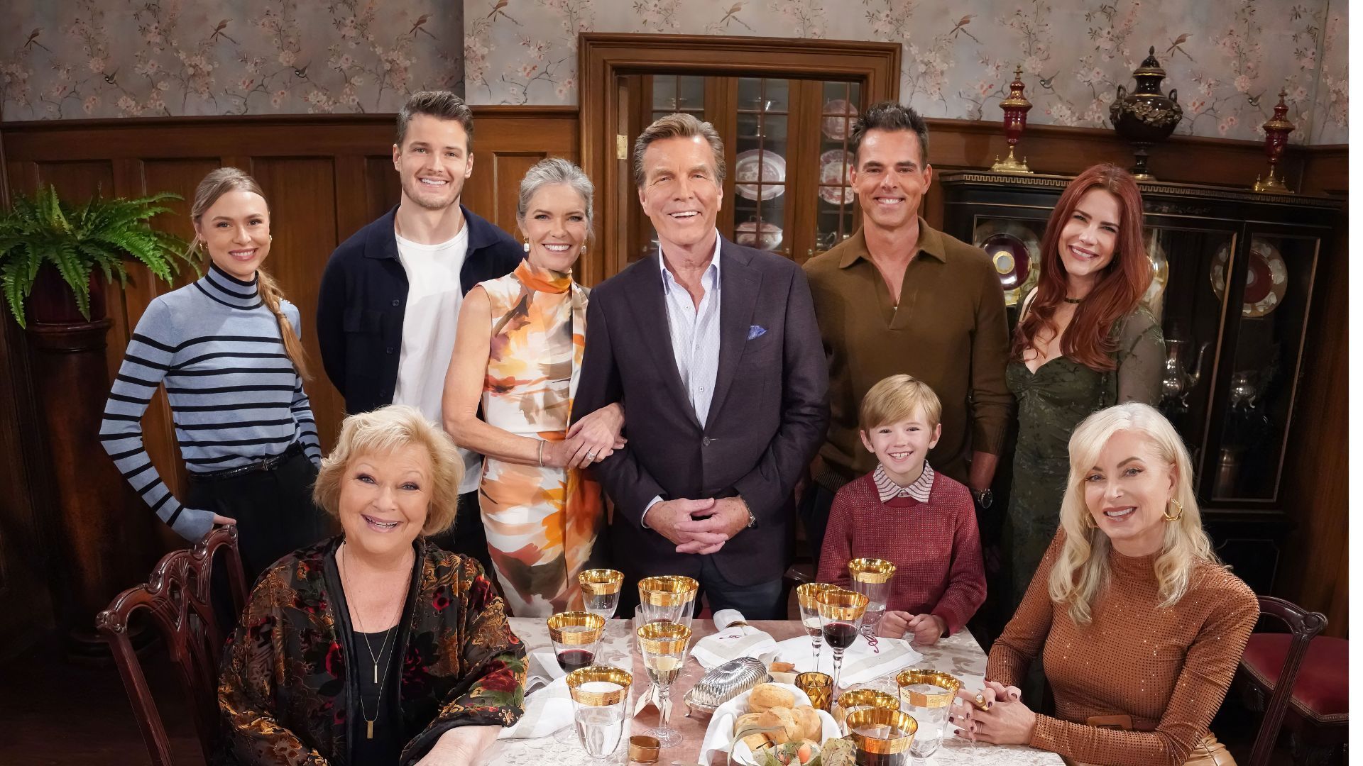 The Abbotts gather for Thanksgiving on The Young and the Restless | Image: JPI
