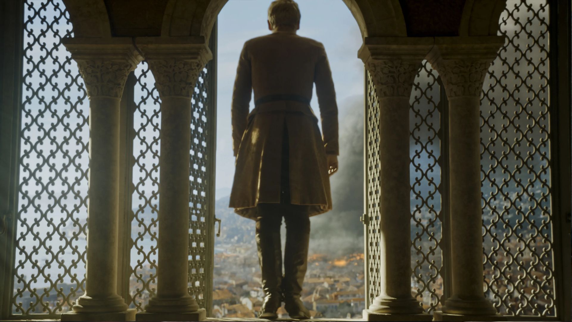 The scene before Tommen Baratheon&#039;s death | Image via HBO