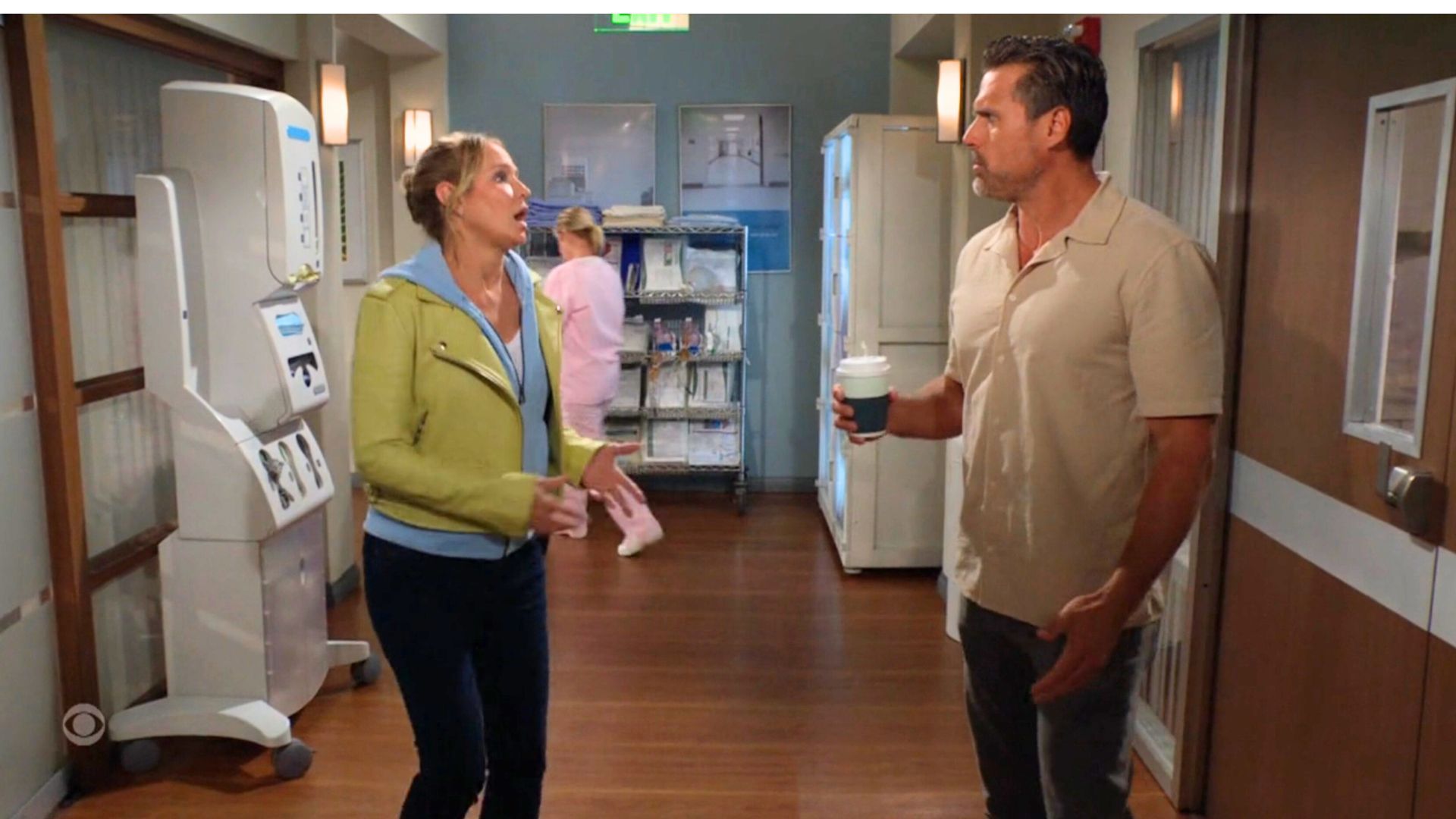 Sharon (Sharon Case) and Nick (Joshua Morrow) on The Young and the Restless | Image: CBS