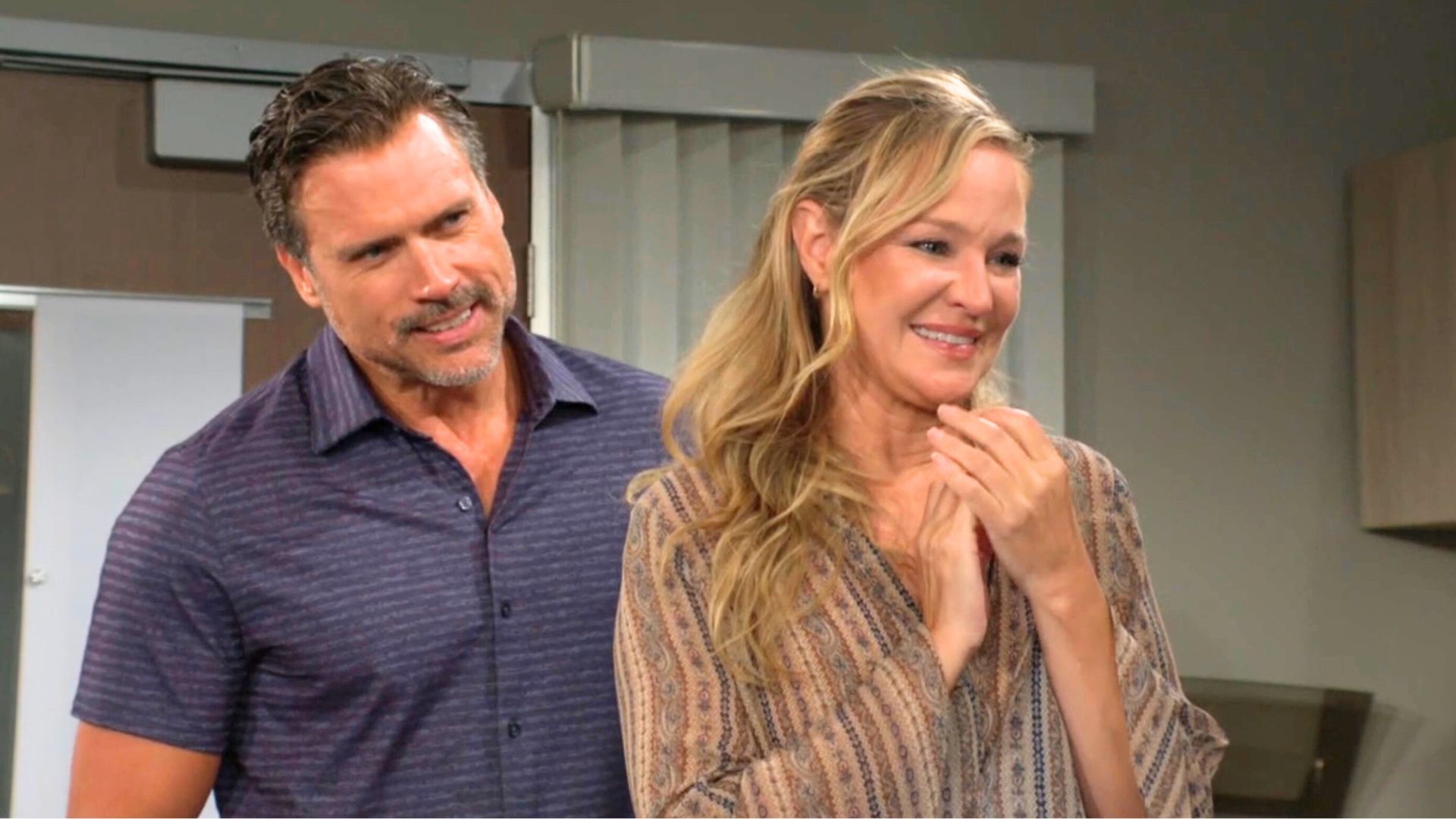 Nick and Sharon spend time with Noah on The Young and the Restless | Image: CBS