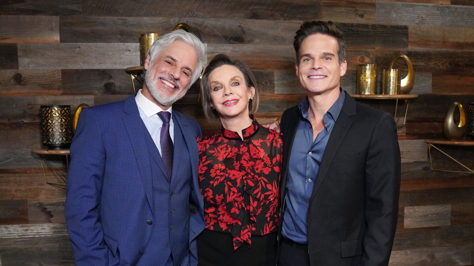 Michael, Gloria, and Kevin on The Young and the Restless | Image: JPI