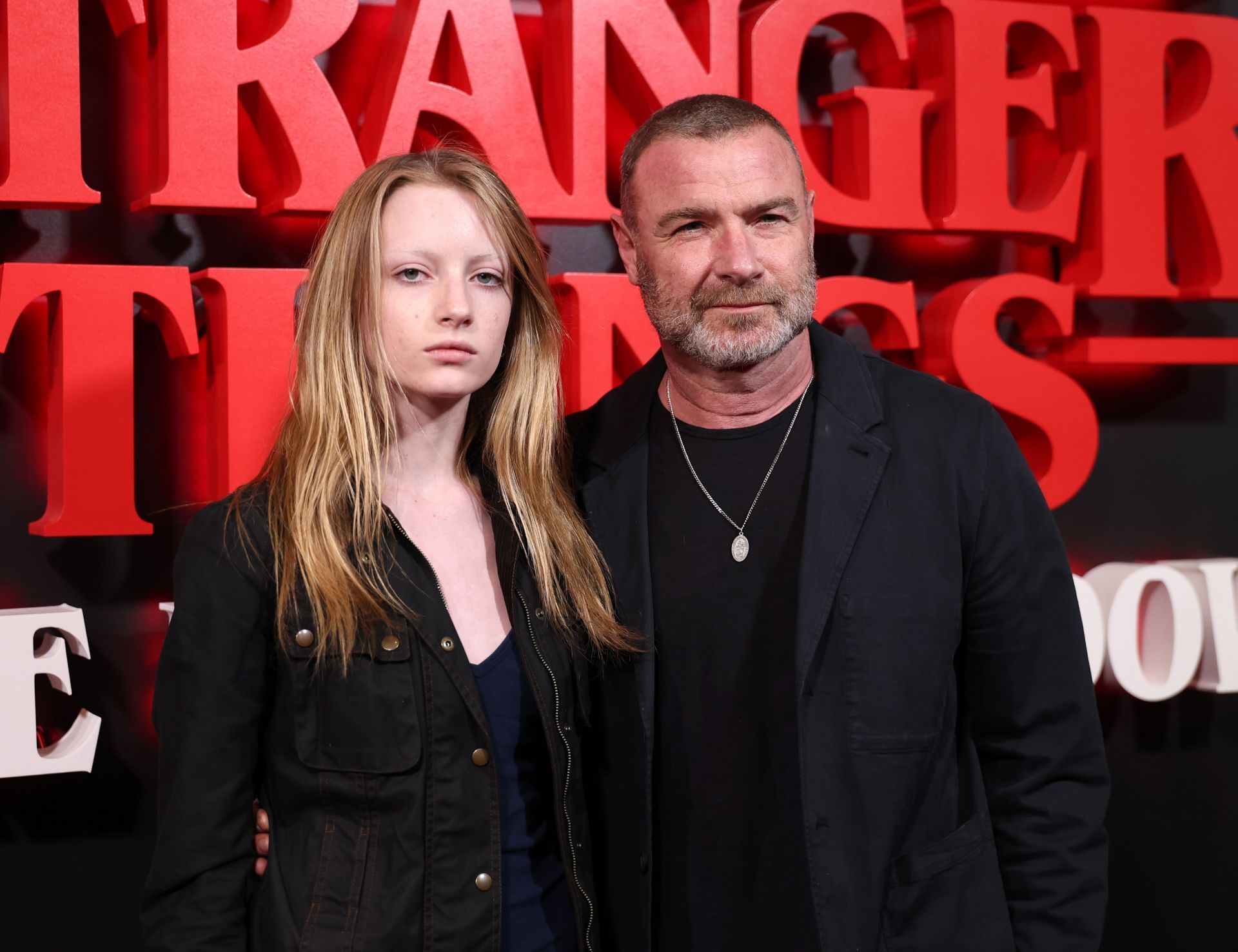 Kai Schreiber and Liev Schreiber at &quot;Stranger Things: The First Shadow&quot; Broadway Opening Night - Source: Getty