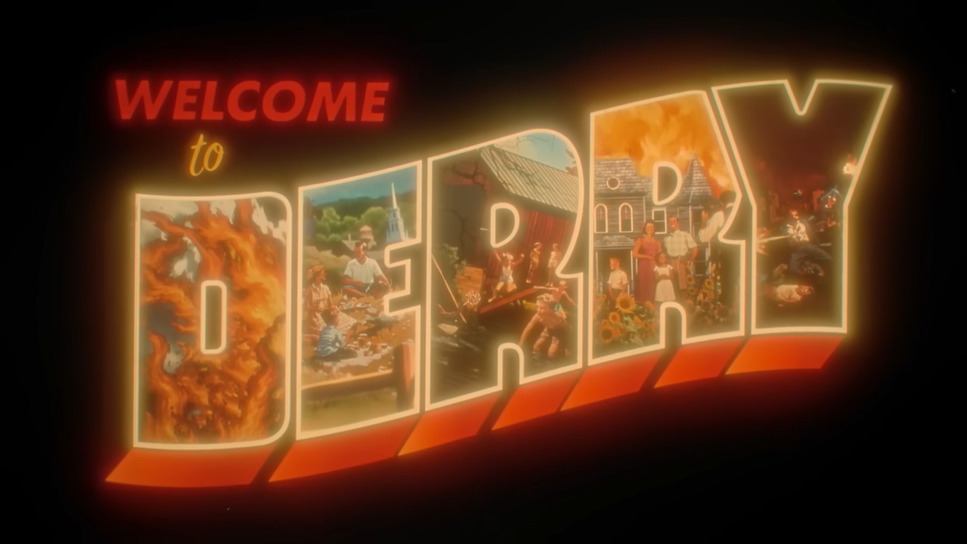 The title card from the IT: Welcome to Derry opening | Image Via: HBO Max