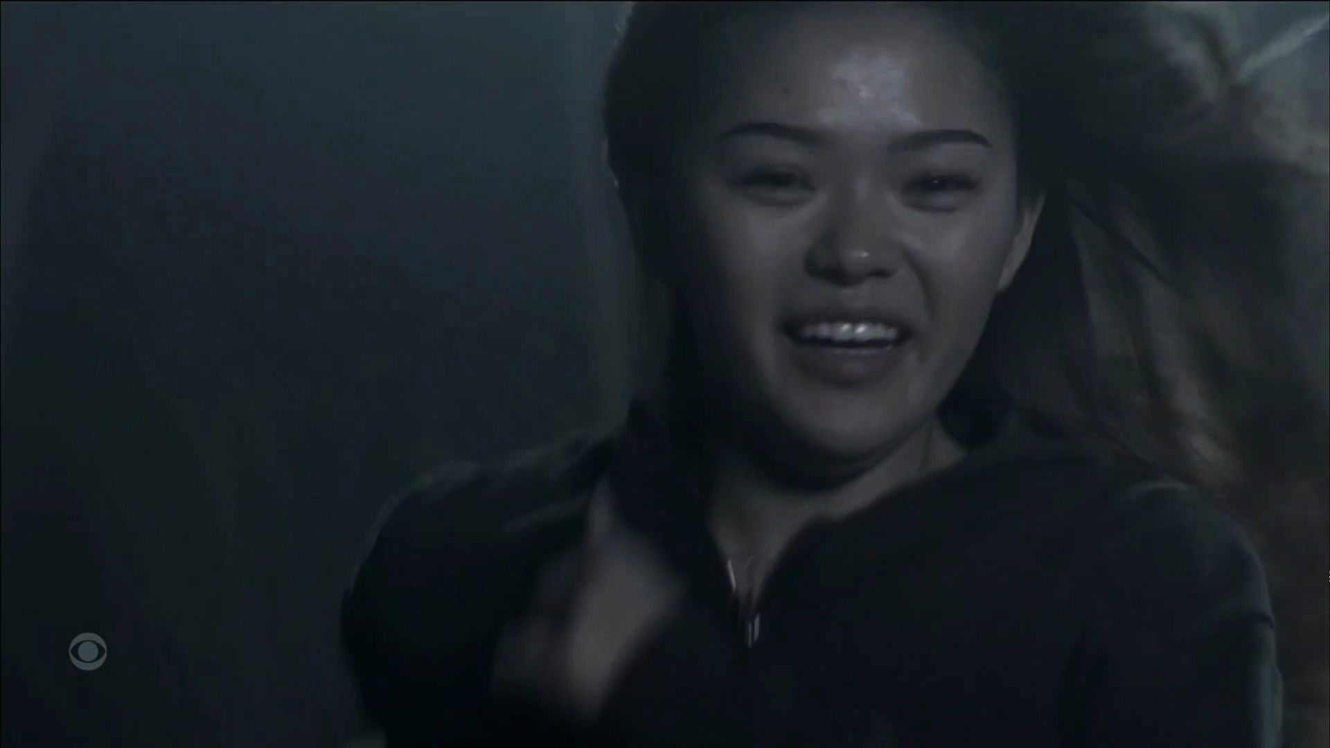 The Bold and the Beautiful: Luna on the run, smiling happily | Image: CBS