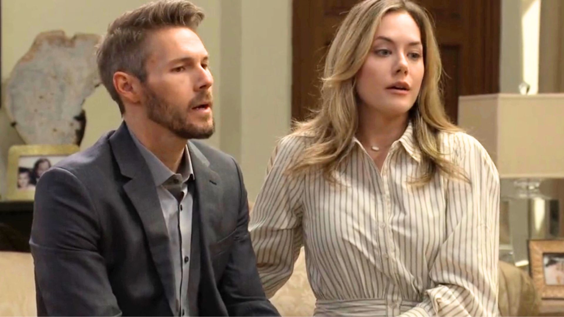 Hope and Liam plan their wedding on The Bold and the Beautiful | Image: CBS