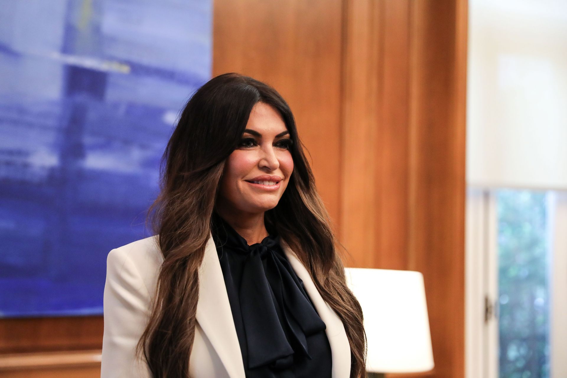 Greek Prime Minister Mitsotakis Meets New U.S. Ambassador Kimberly Guilfoyle - Source: Getty