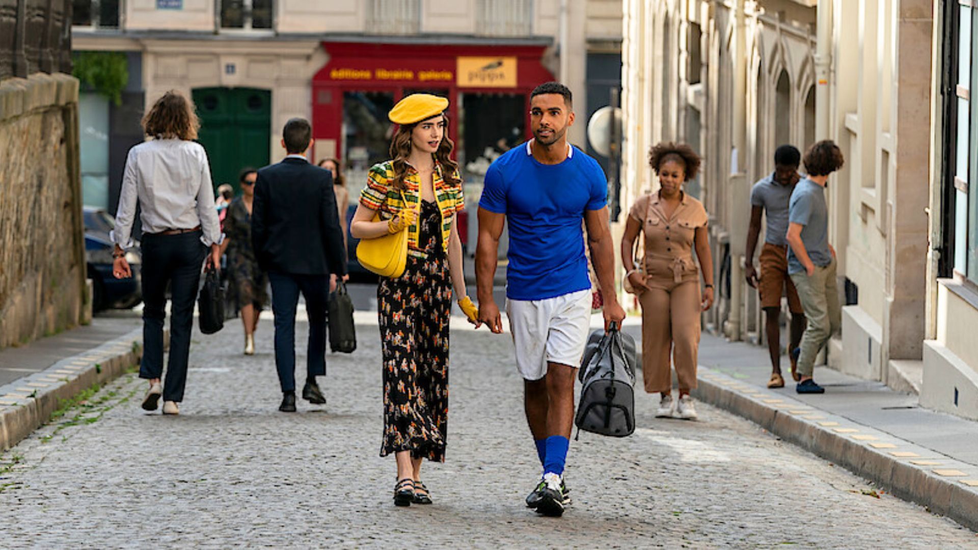 Paris Streets in Emily in Paris | Image via Netflix