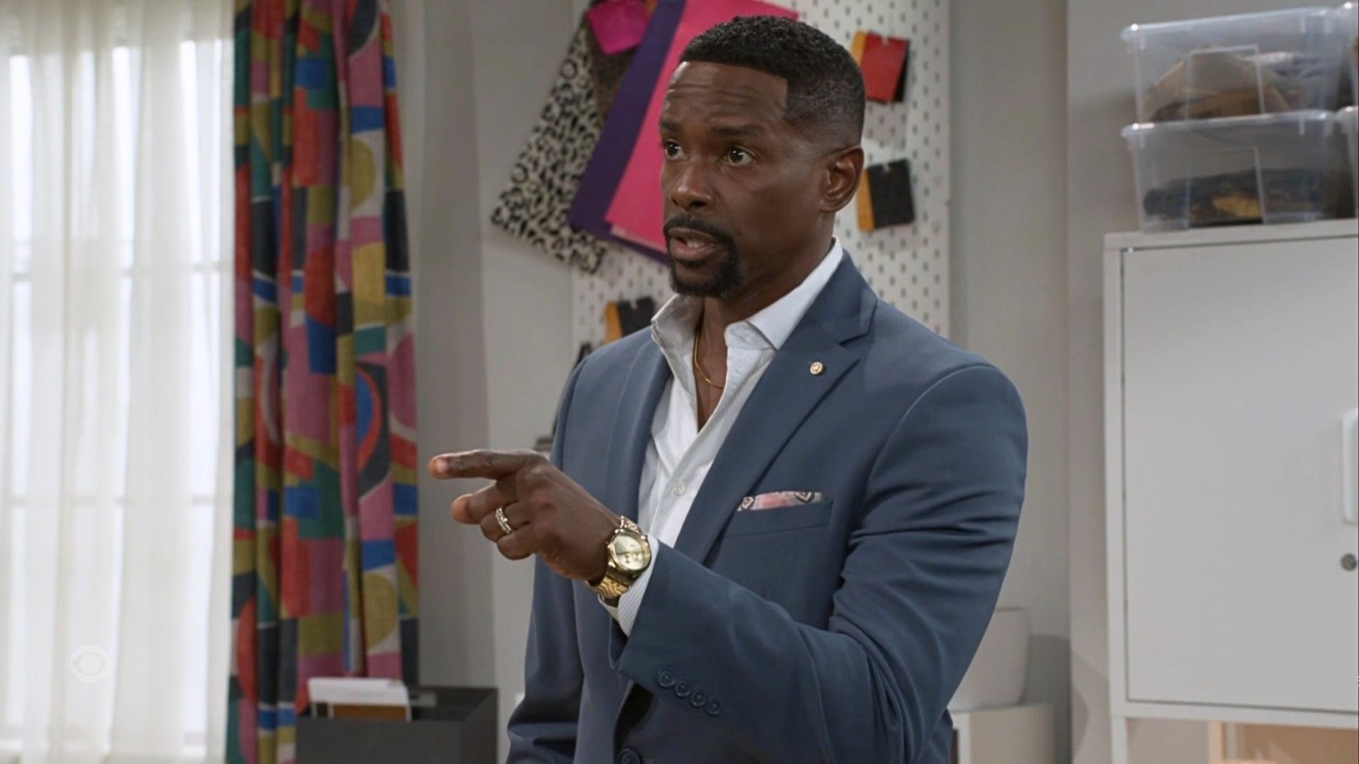 Beyond the Gates: Ted tells Kat that she takes her whole lifestyle for granted | Image: CBS